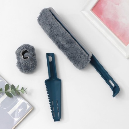 Brush transformer with a microfiber nozzle, 19 × 6 cm, additional brush-1