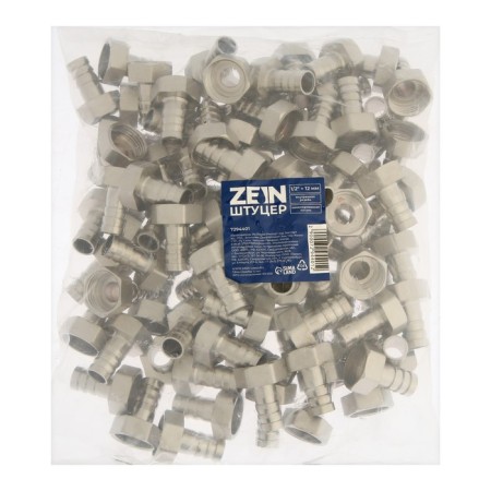 Zein fitting, 1/2 "x 12 mm, inner thread, nickel -plated brass, packing 100 pcs.-2