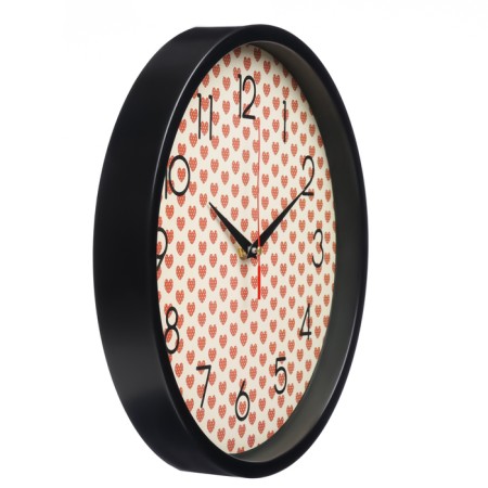 Watch wall "hearts", D-30 cm, smooth move-1
