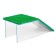 Bridge for the turtle unilateral No. 5 with grass, 42 x 20 x 16 cm