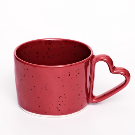 Ceramic mug of “with love for you”, 280 ml, red-2