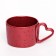 Ceramic mug of “with love for you”, 280 ml, red