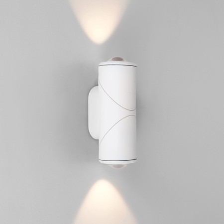 Wall lamp Elektrostandard, Gira Led 12 W, 80x65x190 mm, IP54, white color