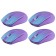 Mouse Defender Mystery MM-301, wireless, optical, 1600DPI, purple