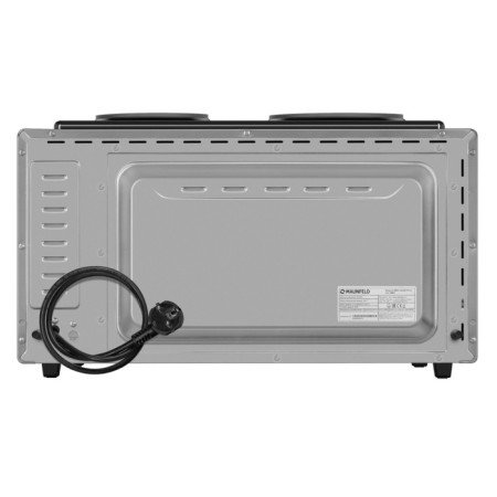 Mini-fucked Maunfeld MMO-483MGR01H, 3000 W, 48 L, 50-280 ° C, convection, timer, gray-7