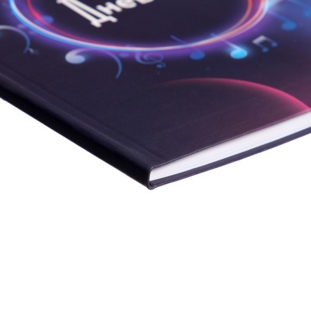 Universal diary for grades 1-11, "music. Abstraction", integral (flexible) cover, matte lamination, selective varnish, 40 sheets-2