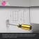 Ersh for the toilet IDDIS SLIDE, 103x113x336 mm, matte glass