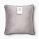 Pillowess Decorative Ethel "Kant", 45x45, gray color, velor (100% PE)