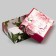 Gift box team "March peonies" 16.5 x 12.5 x 5.2 cm