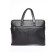 Male portfolio, genuine leather, DG black, 37x7x29 cm
