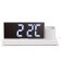 Clock - Electronic, desktop, white indication, 11 x 25 cm, from USB