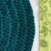 Serving napkins, D 35 cm, green, jute
