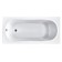 Acrylic bathtub Santek "Casablanca" M 150x70 cm, rectangular, white