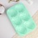 Silicone form on Easter "Hares and Chickens", Blue