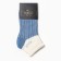 Children's socks "bow" Minaku, central blue (8-12 years old)