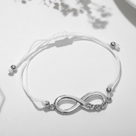 Dream bracelet is happiness, gray color, d = 6 cm-2