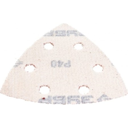 The triangle grinding bison 35583-040, perforated, P40, 93 x 93 x 93 mm, 5 pcs.-3