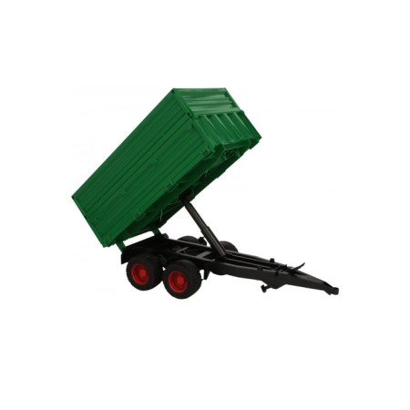 Overturning trailer with a removable top-2