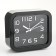 Clock - HELL WITHOULL “Classics”, discrete move, dial 8.5 x 10 cm, 11 x 12 cm