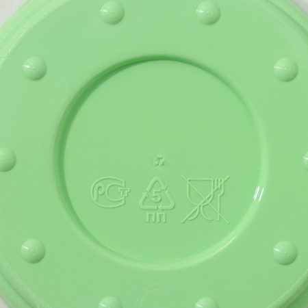 Pot for flowers with the Podon "Noble", 450 ml, d = 11 cm, green color-4