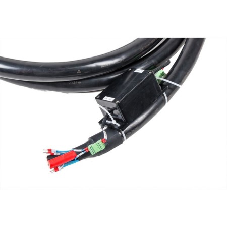 FullTone electric car connector for charging stations, type Chardemo, 200A, 1000V-3