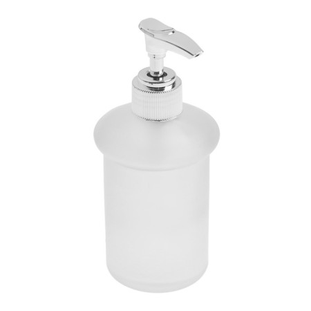 Soap dispenser accoona, wall -mounted, black color, brass-1