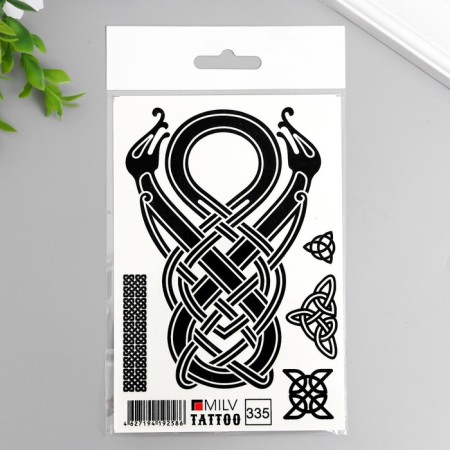Tattoo "Symbols" 10x15 cm-3