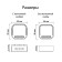 RL1002-SM two-channel Wi-Fi Relay Relia Relater Relay, 2 x 1150W / 2 x 100W for LED