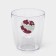 Kashpo for orchids, 2 l, the color is transparent