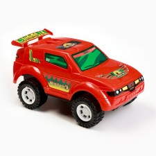Plastic jeep machine 32 x 17 x 14 cm, mix
