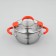 Aurora pan, 2.2 l, d = 18 cm, capsule, glass cover