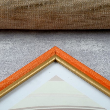 Photo frame Pine C15 21x30 cm, 069 Orange 3 (plastic screen)-2
