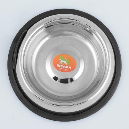 A bowl with a non -slip base is rounded with a handle, 470 ml-2