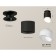 Ambrella Light Acrylic lamp, XS7511066, MR16 GU5.3 LED 10 watts, black sand, black, white matte