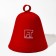 Bath cap Fetrovka, red