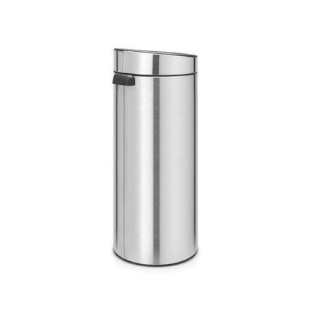 Garbage bucket Brabantia Touch Bin New, Steel color, 30 liters-1