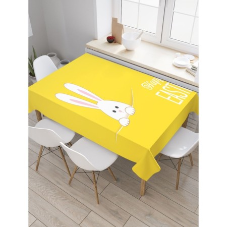 The tablecloth "Easter rabbit", rectangular, Saten, size 145x180 cm