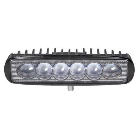 Farah LED rectangular 6LED, 4D lens, 18W, 157x42x40mm, 12/24V ALED006-1