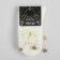 Tensor Minaku socks with bow, white color, size 36-39 (23-25 ​​cm)