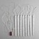 Garland “icicles rhyflated” 2.5 × 0.3 m, IP65, transparent thread, 192 LED, glow warm white with a drain effect, 12 V effect