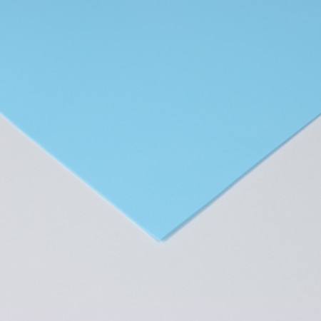 Foamiran Iranian 0.8 -1 mm (sky blue/166) 60x70 cm-1