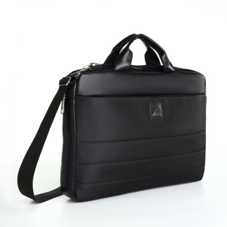 Male bag, rise, black color