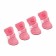 Eleans boots, set 4 pcs, size 4 (sole 5.5 x 4.5 cm) pink