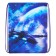 A bag for shoes 420 x 340 mm, calligrata MSO-5s, (soft polyester, density 210d), "space and starship"