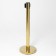 Fencing stand, with exhaust ribbon-180 cm red, height-80 cm, diameter 6 cm, floor diameter-32 cm