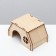 House for rodents, 19 x 12 x 10 cm