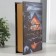 Safe-book wood, leatherette "Design and architecture of cottages" 21x13x5 cm