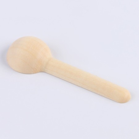 Wooden children's "spoon" 1 × 3 × 7.5 cm-2
