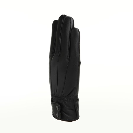 Gloves male, dimensionless, with insulation, black color-1