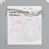 Plastic sticker "Holography. Cosmos" set 38 pcs 13x11.5x0.5 cm